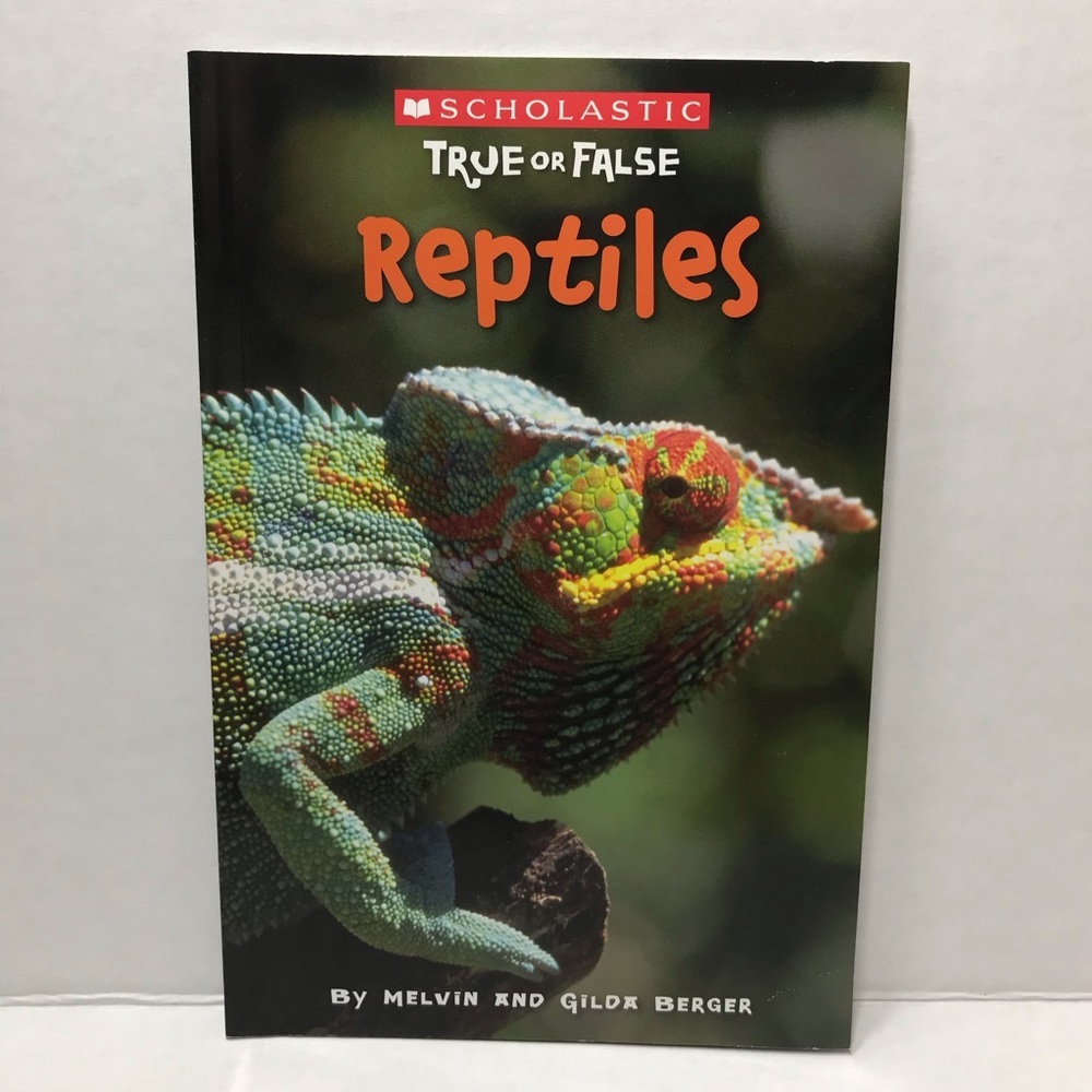 ♦️$3♦️ Reptiles - True or False - nonfiction kids book